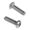 RS PRO Bright Zinc Stainless Steel Hex Socket Cap Screw M3 Thread, 8 mm Length, Grade 10.9 232-8142