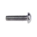 RS PRO Bright Zinc Stainless Steel Hex Socket Cap Screw M3 Thread, 8 mm Length, Grade 10.9 232-8142