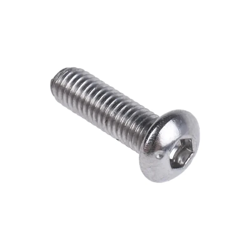 RS PRO Bright Zinc Stainless Steel Hex Socket Cap Screw M3 Thread, 8 mm Length, Grade 10.9 232-8142