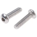 RS PRO Bright Zinc Stainless Steel Hex Socket Cap Screw, Hex Socket Drive, M3 Thread, 12 mm Length 232-8164