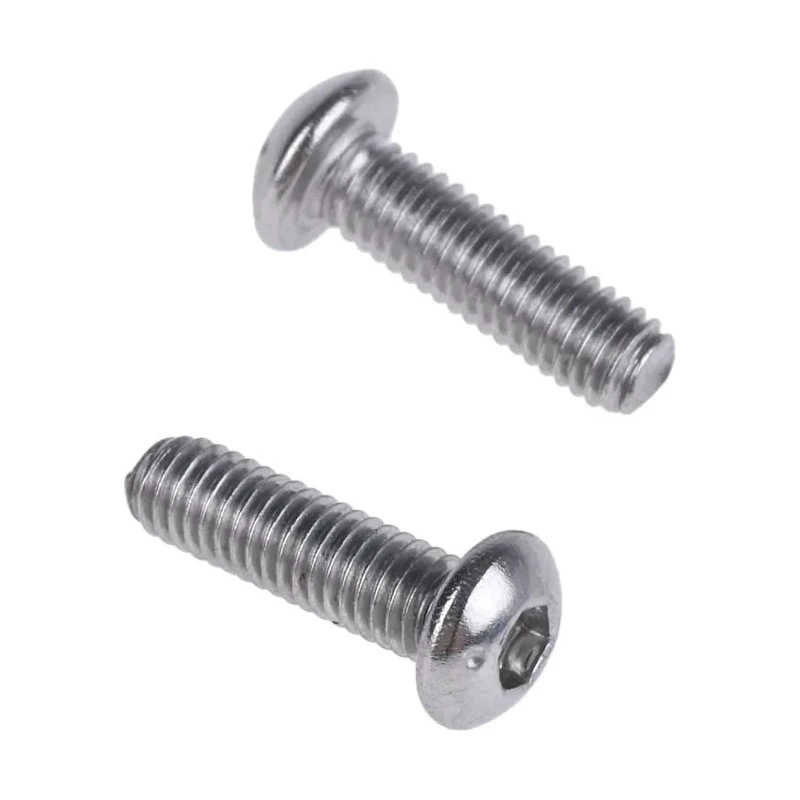 RS PRO Bright Zinc Stainless Steel Hex Socket Cap Screw M3 x 10 mm ISO 7380 Grade 10.9 232-8158
