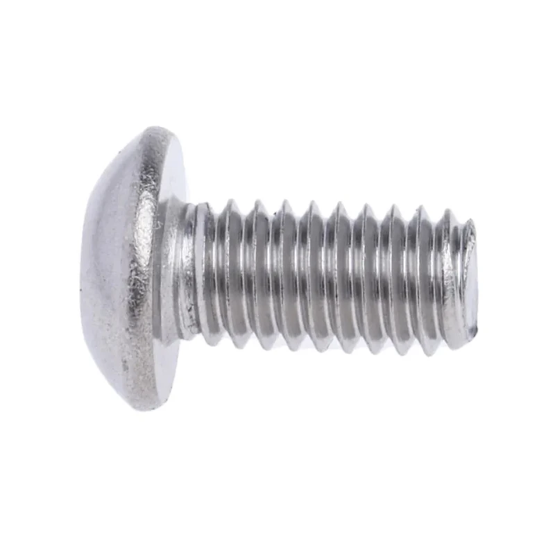 RS PRO Bright Zinc Stainless Steel Hex Socket Cap Screw, Hex Socket Drive, M4 Thread, 8 mm Length, Grade 10.9 232-8170