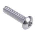 RS PRO Bright Zinc Stainless Steel Hex Socket Cap Screw, Hex Socket Drive, M4 x 16 mm 232-8215