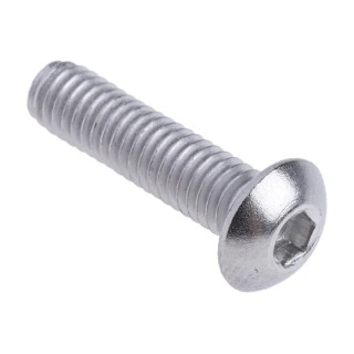 RS PRO Bright Zinc Stainless Steel Hex Socket Cap Screw, Hex Socket Drive, M4 x 16 mm 232-8215