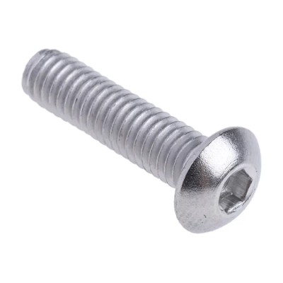 RS PRO Bright Zinc Stainless Steel Hex Socket Cap Screw, Hex Socket Drive, M4 x 16 mm 232-8215