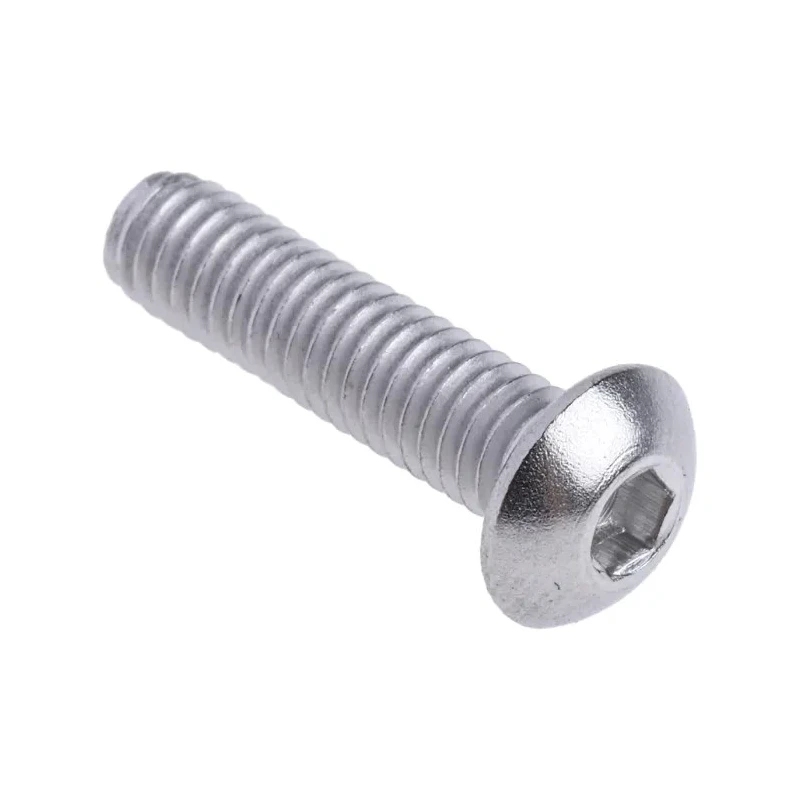 RS PRO Bright Zinc Stainless Steel Hex Socket Cap Screw, Hex Socket Drive, M4 x 16 mm 232-8215