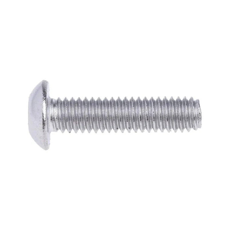 RS PRO Bright Zinc Stainless Steel Hex Socket Cap Screw, Hex Socket Drive, M4 x 16 mm 232-8215