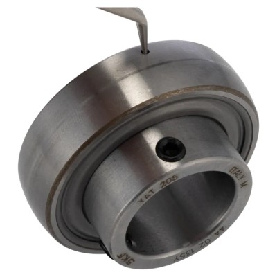 SKF Bearing Unit Insert Stainless Steel 25 mm Inside Diameter 52 mm Outside Diameter Dynamic Load 14000 N YAT 205