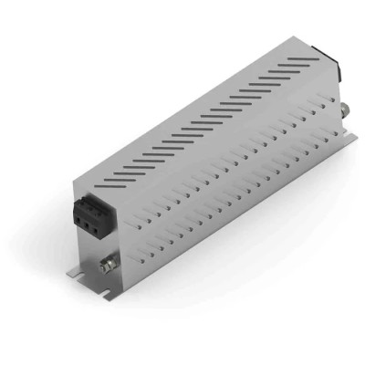 TE Connectivity 3-Phase Chassis Mount EMI Filter 30 A 440V AC 50Hz/60Hz Terminal Block 30KEMS10ABSD