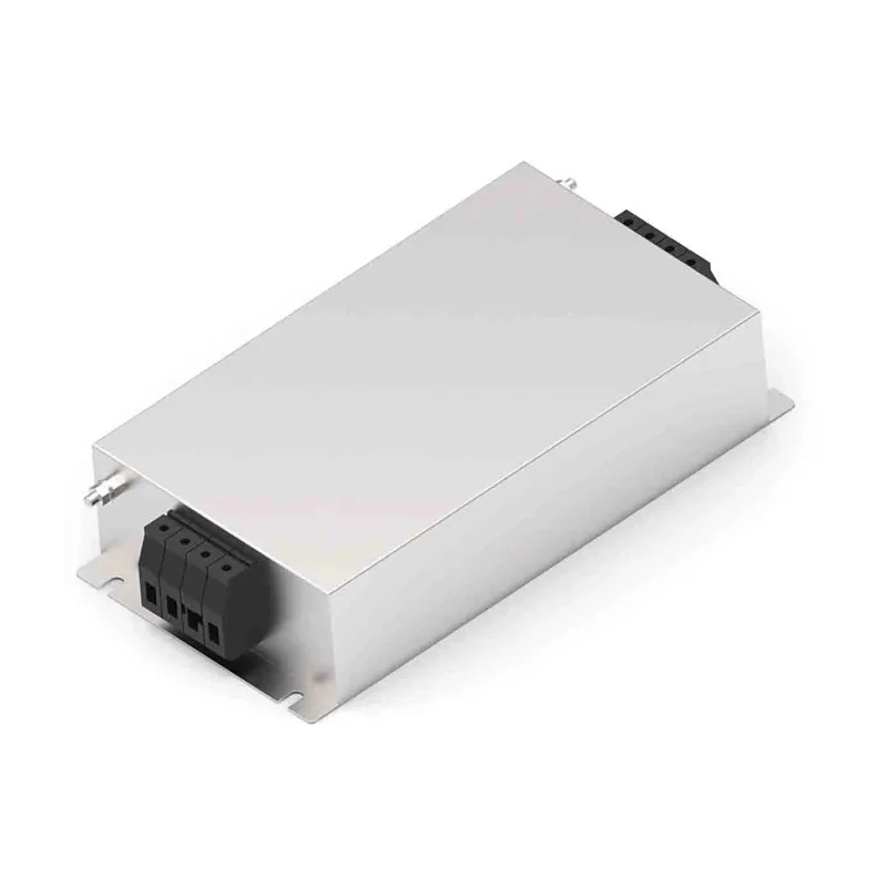 TE Connectivity Chassis Mount 3-Phase EMI Filter Terminal Block 16A 520V AC 50Hz, 60Hz 15KEVD10BFPW