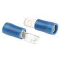 RS PRO Blue Insulated Male Spade Connector Crimp 4.75 x 0.5 mm Tab Size 16 AWG to 14 AWG 534-856