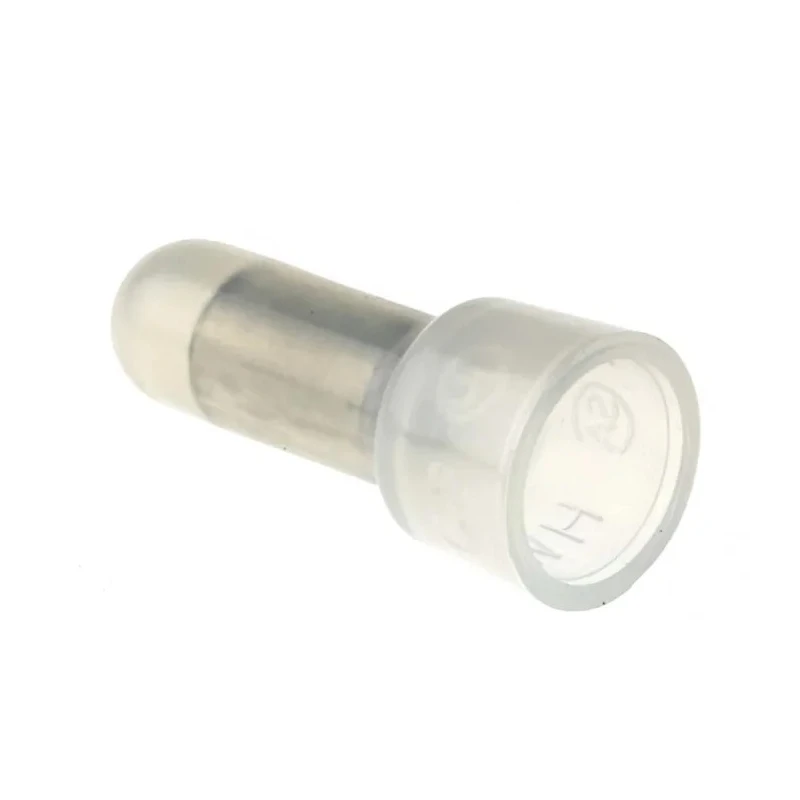 RS PRO Closed End Splice Connector Clear Insulated Nylon Tin Plated Copper 16 AWG 534-907