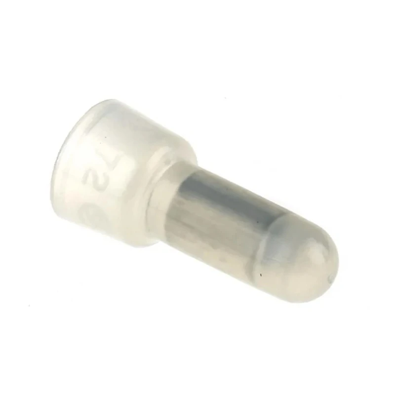 RS PRO Closed End Splice Connector Clear Insulated Nylon Tin Plated Copper 16 AWG 534-907