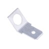 RS PRO Silver Uninsulated Male Spade Connector, Solder Termination, 0.8 x 6.4 mm Tab Size 534-929