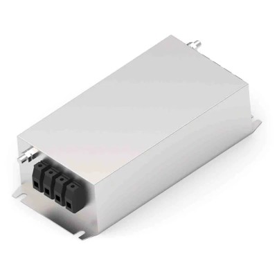 TE Connectivity KEV 100 A 520V AC 50Hz 60Hz Chassis Mount 3-Phase EMI Filter Terminal Block 100KEVD10BFPW