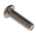 RS PRO Bright Zinc Stainless Steel Hex Socket Cap Screw, M6 x 20 mm, Hex Socket Drive, Grade 10.9 232-8293