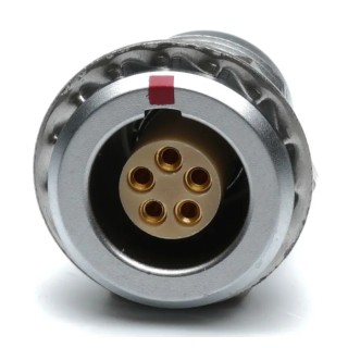 LEMO RS PRO Circular Connector 5 Contacts Panel Mount 12 mm Socket Female IP50 209-5622
