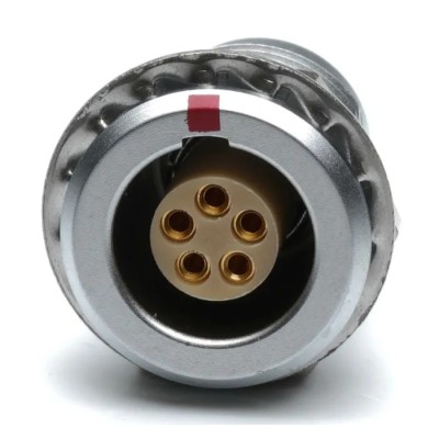LEMO RS PRO Circular Connector 5 Contacts Panel Mount 12 mm Socket Female IP50 209-5622