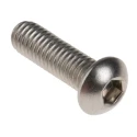 RS PRO Bright Zinc Stainless Steel Hex Socket Cap Screw, M6 x 20 mm, Hex Socket Drive, Grade 10.9 232-8293