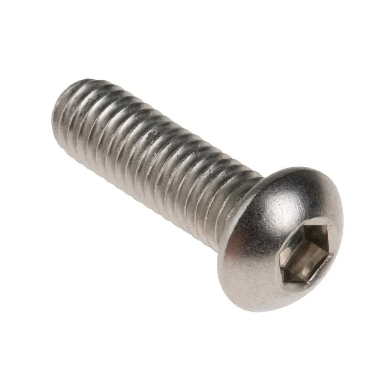 RS PRO Bright Zinc Stainless Steel Hex Socket Cap Screw, M6 x 20 mm, Hex Socket Drive, Grade 10.9 232-8293