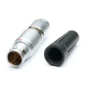 RS PRO Circular Connector 16 Contacts Cable Standard Plug Male IP50 6A Chrome Plated Brass 209-5686