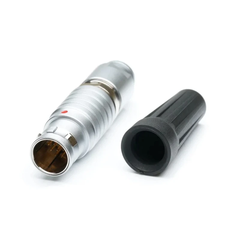 RS PRO Circular Connector 16 Contacts Cable Standard Plug Male IP50 6A Chrome Plated Brass 209-5686