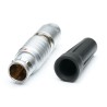RS PRO Circular Connector 16 Contacts Cable Standard Plug Male IP50 6A Chrome Plated Brass 209-5686