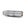 RS PRO Circular Connector, 2 Contacts, Cable Mount, Socket Female, IP50, Chrome Plated Brass Housing, Gold Plated 209-5691