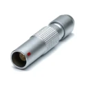 RS PRO Circular Connector, 3 Contacts, Cable Mount, Socket Female, Chrome Plated Brass, Gold Plated Contacts, IP50 209-5697