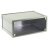 METCASE White Aluminium Instrument Case, External Dimensions 230 mm x 193 mm x 120 mm M5723217