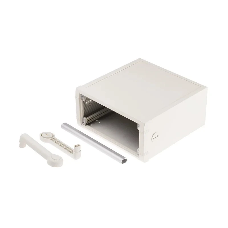 METCASE White Aluminium Instrument Case 120 mm Height, 250 mm Width, 250 mm Length M5725227