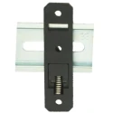 Brainboxes Transformer Accessory DIN Rail Mounting Plastic Metal 76.5mm x 8mm x 20mm MK-103