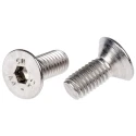 RS PRO Plain Stainless Steel Hex Socket Countersunk Screw M5 x 12 mm 316 Grade A ISO 10642 232-8417