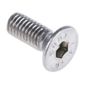 RS PRO Plain Stainless Steel Hex Socket Countersunk Screw M6 x 16 mm 232-8467