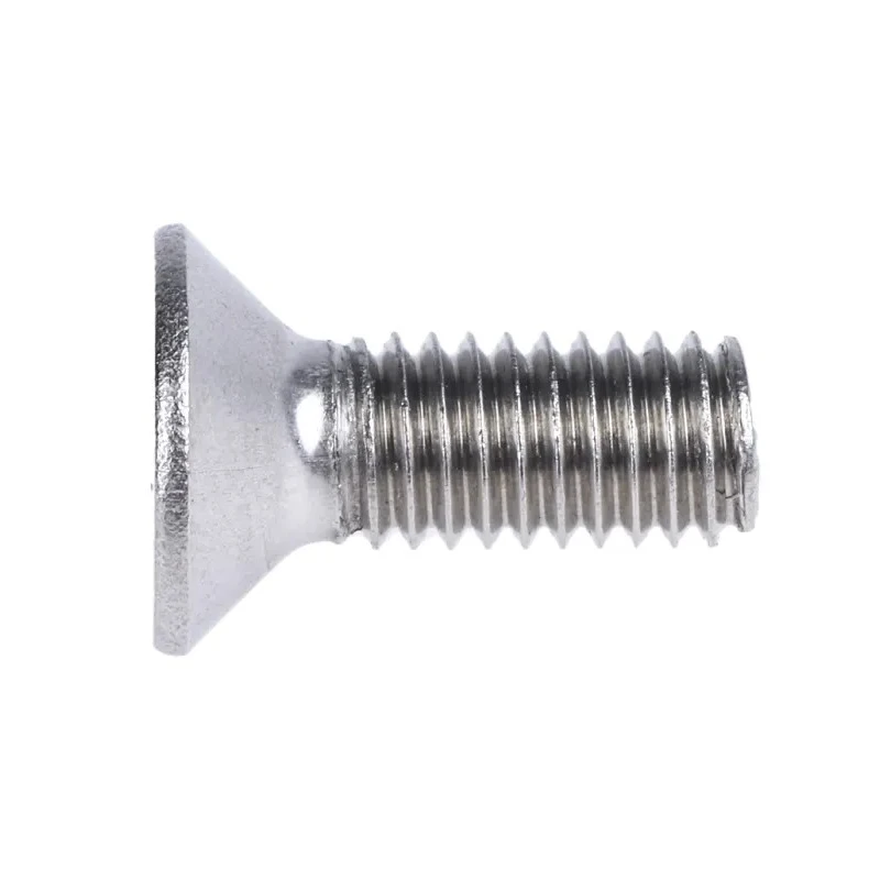 RS PRO Plain Stainless Steel Hex Socket Countersunk Screw M6 x 16 mm 232-8467