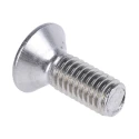 RS PRO Plain Stainless Steel Hex Socket Countersunk Screw M6 x 16 mm 232-8467