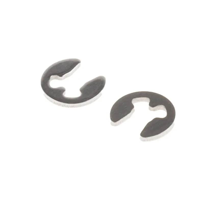 RS PRO Stainless Steel Type E Circlip 2.3 mm Groove Diameter, 2.25 mm Shaft Diameter 209-6839