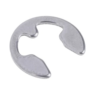 RS PRO Stainless Steel Type E Circlip 5 mm Groove Diameter, 6 mm Shaft Diameter 209-6867