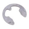 RS PRO Stainless Steel Type E External Circlip 7 mm Compatible Shaft Diameter 7 mm 209-6873