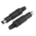 RS PRO 9 Pole Straight Miniature DIN Plug 1A 50 V AC/DC Cable Male 232-8877