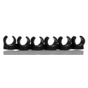 Legris 6 Tubes Polymer Tube Clip for Compatible Tube Outside Diameter 10 mm, Series LF3000, Model 209-7832