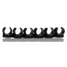 Legris 6 Tubes Polymer Tube Clip for Compatible Tube Outside Diameter 10 mm, Series LF3000, Model 209-7832