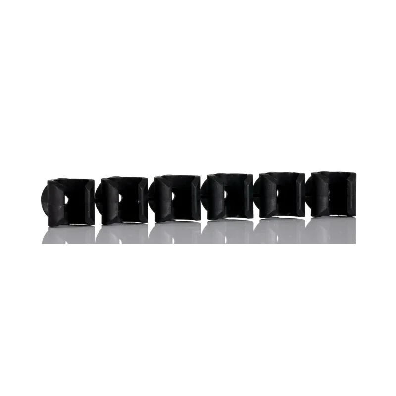Legris 6 Tubes Polymer Tube Clip for Compatible Tube Outside Diameter 10 mm, Series LF3000, Model 209-7832