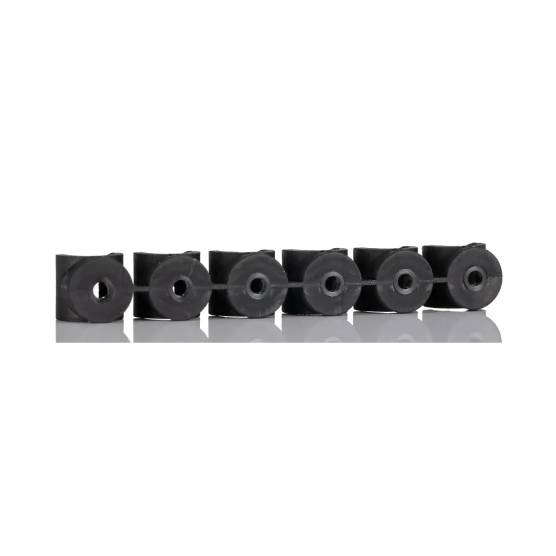 Legris 6 Tubes Polymer Tube Clip for Compatible Tube Outside Diameter 10 mm, Series LF3000, Model 209-7832
