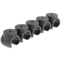 Legris 5 Tubes Polymer Tube Clip for Tube Diameter 12 mm OD 209-7848