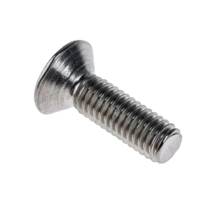 RS PRO Plain Stainless Steel Hex Socket Countersunk Screw M6 x 20 mm 232-8489