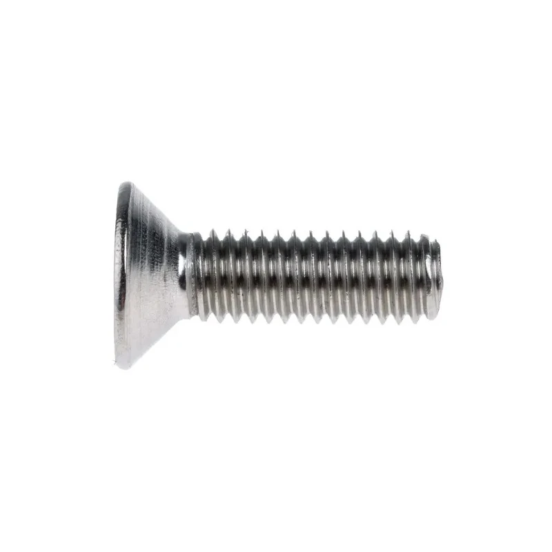 RS PRO Plain Stainless Steel Hex Socket Countersunk Screw M6 x 20 mm 232-8489