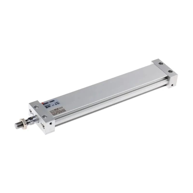 SMC Pneumatic Piston Rod Cylinder MU Series Double Acting Through Hole Mount Aluminium Alloy Body 200mm Stroke MDUB25-200DMZ