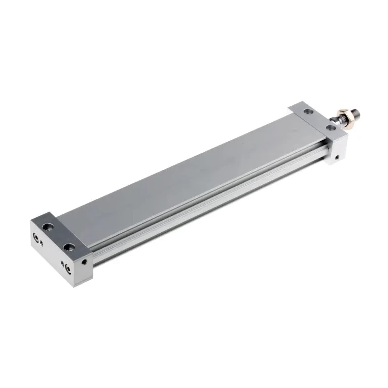 SMC Pneumatic Piston Rod Cylinder MU Series Double Acting Through Hole Mount Aluminium Alloy Body 200mm Stroke MDUB25-200DMZ