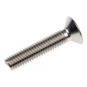 RS PRO Plain Stainless Steel Hex Socket Countersunk Screw M6 x 30 mm 316 Stainless Steel ISO 10642 232-8502